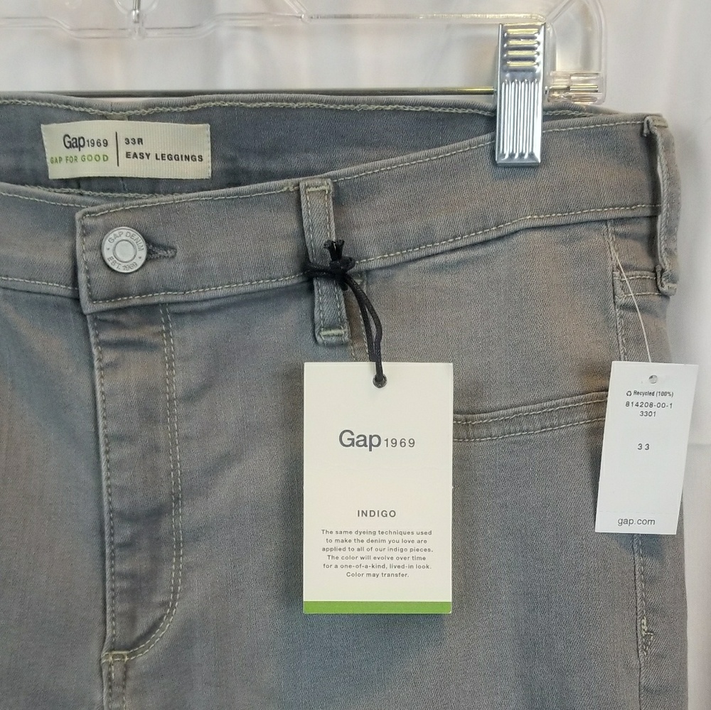 GAP Gray Legging Jeans NWT - Picture 4 of 4